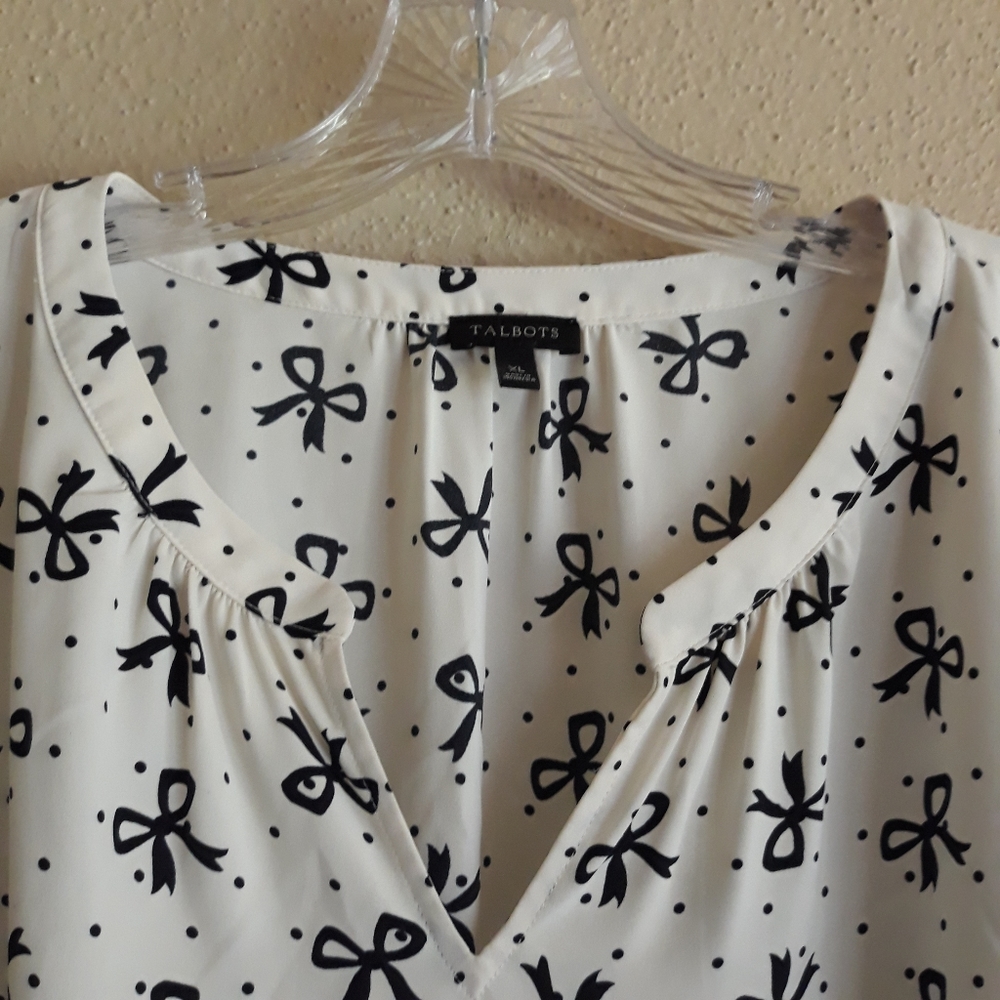 Talbots tunic top - Picture 7 of 12